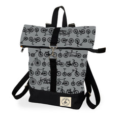 Lady Alamo: Mini Brightday Backpack: Bike Galore Slate