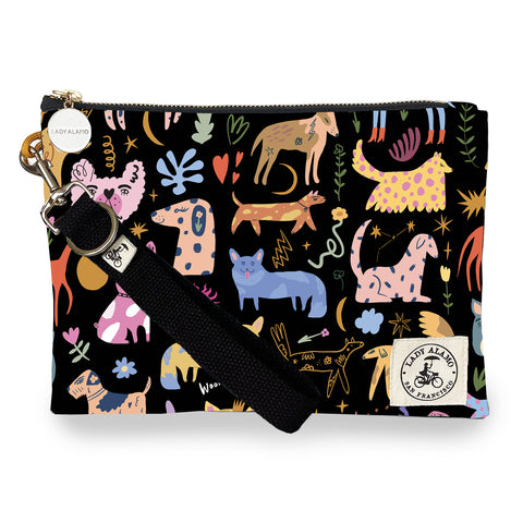 Miss Zip Wristlet: Dog Park PM