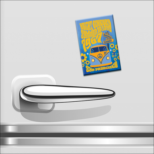 Haight Ashbury Summer of Love Magnet
