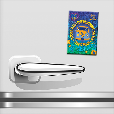 Summer of Love 50th Anniversary Magnet