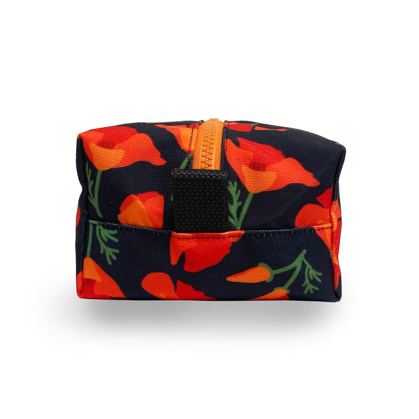 Box Zip: Poppy Charcoal