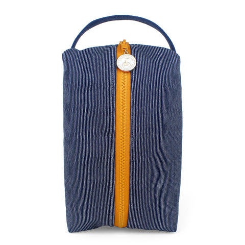 Box Zip: Denim Stitch