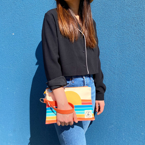 Miss Zip Wristlet: Sunrise