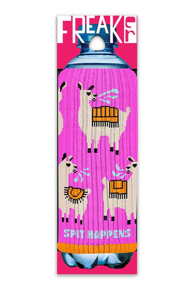 Spit Happens Knitted Cozy