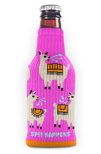 Spit Happens Knitted Cozy