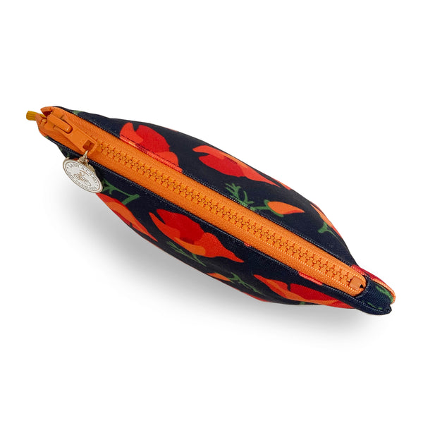 Little Zip: Poppy Charcoal