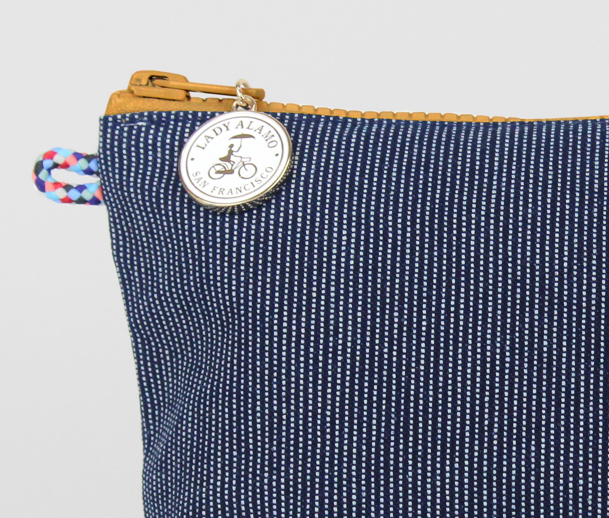 Tiny zipper pouch - Make it in denim