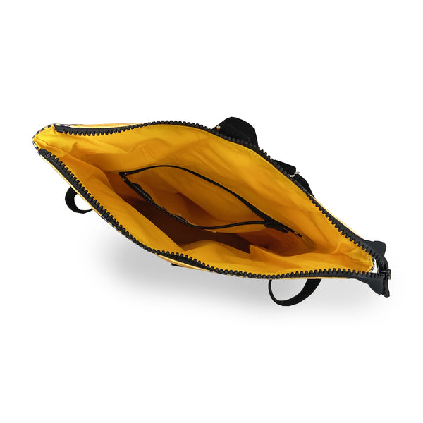 Mini Brightday Backpack: Otomi Indigo