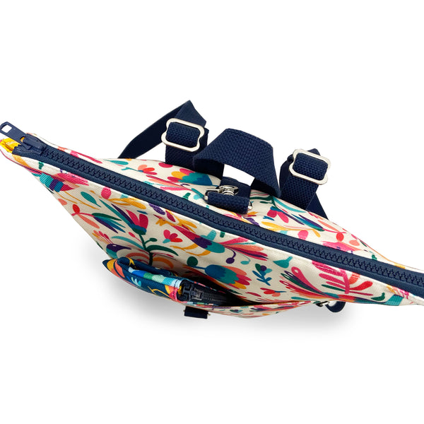 Mini Brightday Backpack: Otomi Ivory