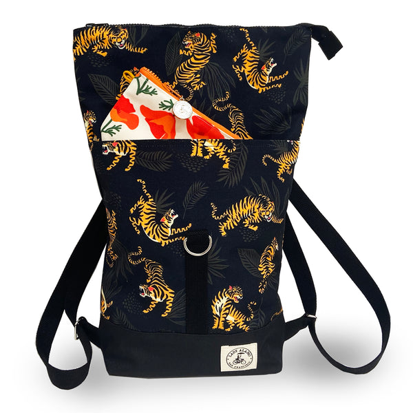 Mini Brightday Backpack: Tiger Black