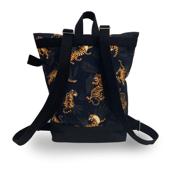 Mini Brightday Backpack: Tiger Black