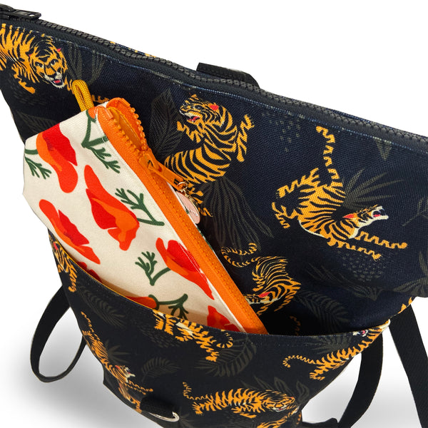 Mini Brightday Backpack: Tiger Black