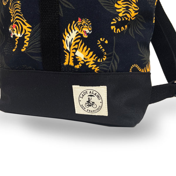 Mini Brightday Backpack: Tiger Black