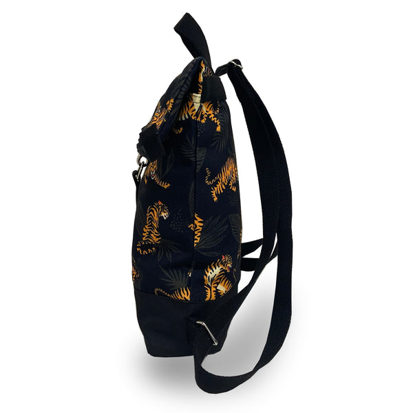 Mini Brightday Backpack: Tiger Black