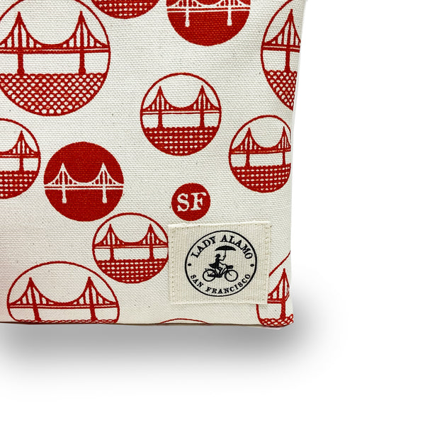 Miss Zip Wristlet: Golden Gate