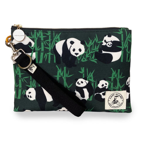 Miss Zip Wristlet: Panda
