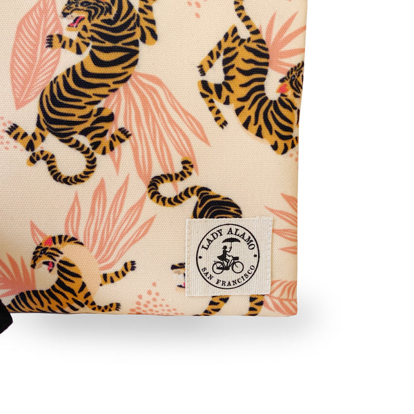 Miss Zip Wristlet: Tiger Blush