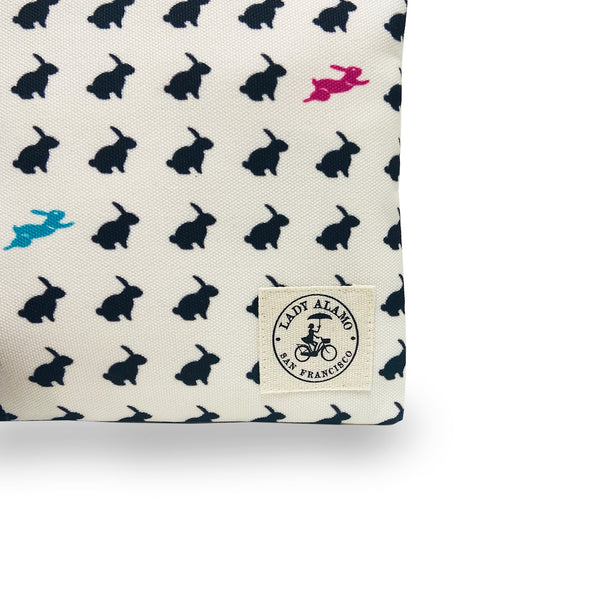 Miss Zip Wristlet: Bunny