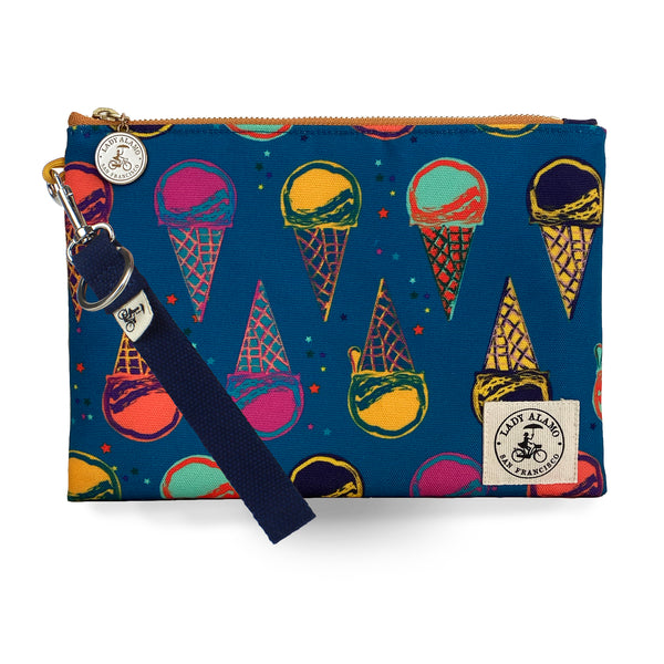 Miss Zip Wristlet: Ice Cream