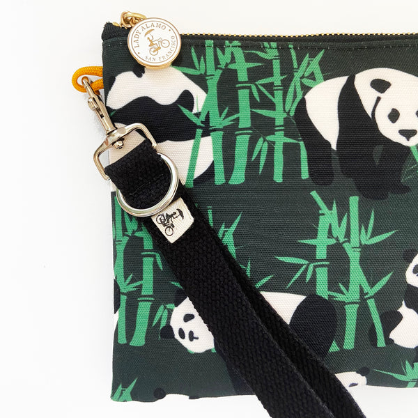 Miss Zip Wristlet: Panda
