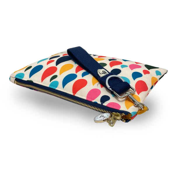 Miss Zip Wristlet: Rainbow Drop