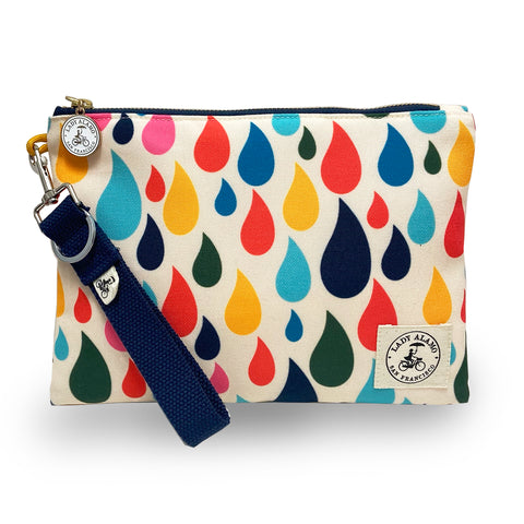 Miss Zip Wristlet: Rainbow Drop