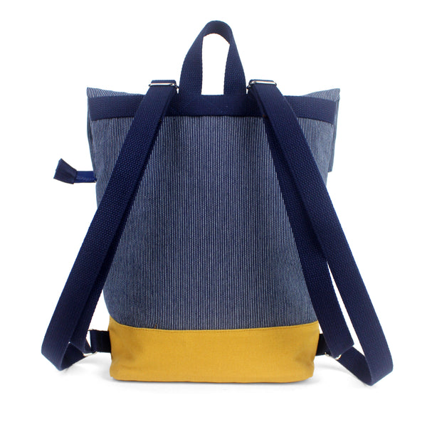 Mini Brightday Backpack: Denim Stitch