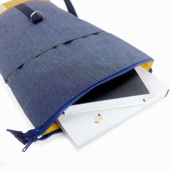 Mini Brightday Backpack: Denim Stitch
