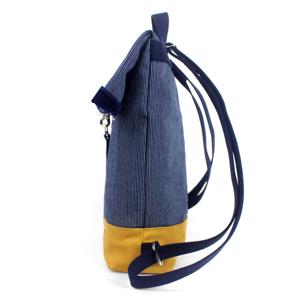 Mini Brightday Backpack: Denim Stitch