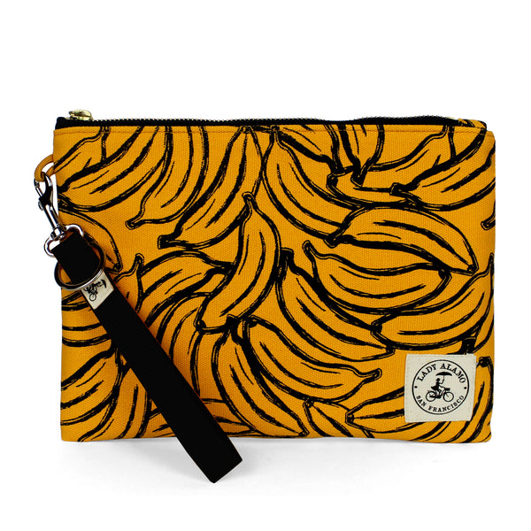 Miss Zip Wristlet: Banana