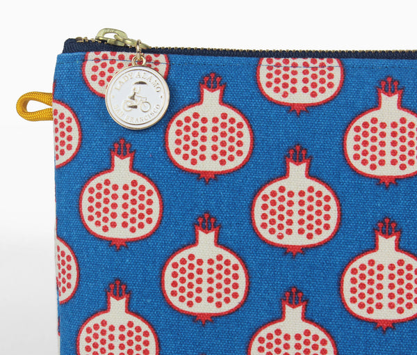 Miss Zip Wristlet: Pomegranate
