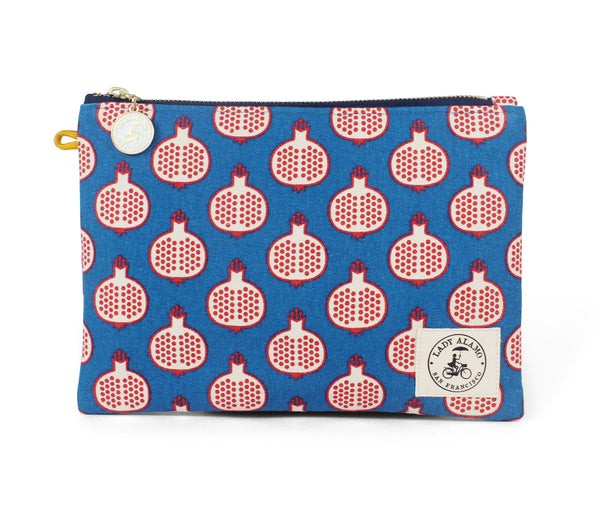 Miss Zip Wristlet: Pomegranate