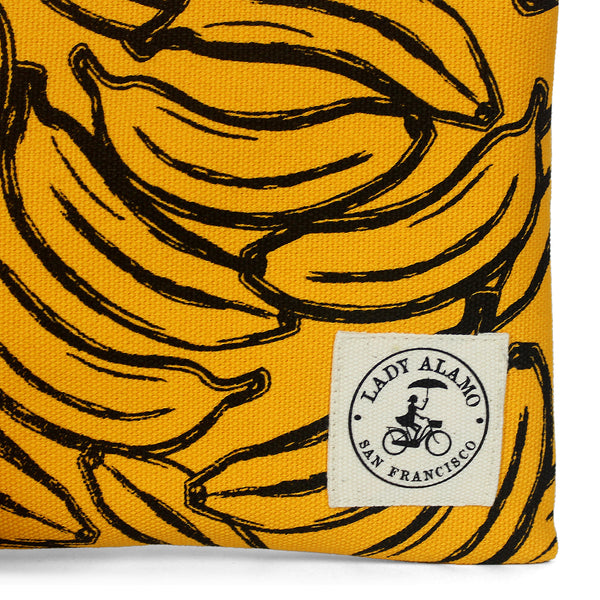 Miss Zip Wristlet: Banana