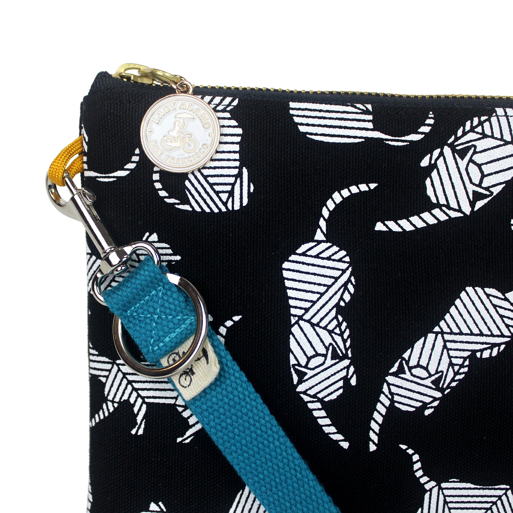Miss Zip Wristlet: Cat - Lady Alamo