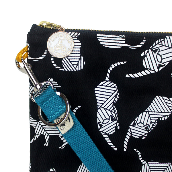 Miss Zip Wristlet: Cat