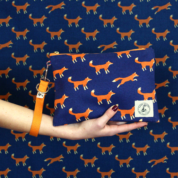 Miss Zip Wristlet: Fox