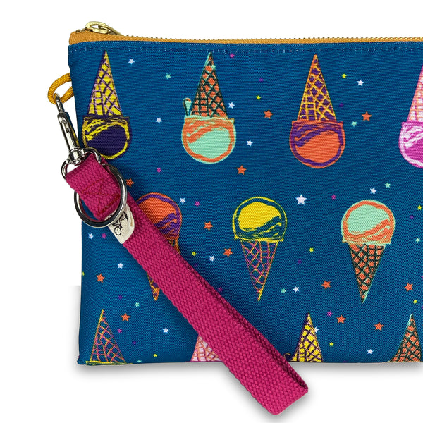 Miss Zip Wristlet: Ice Cream
