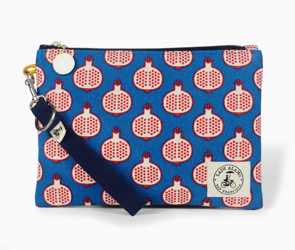 Miss Zip Wristlet: Pomegranate