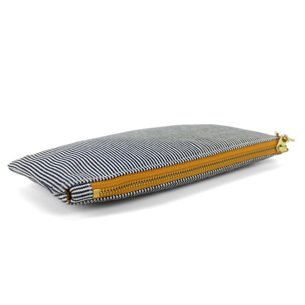 Lady Alamo: Miss Zip Pouch, Railroad Stripe