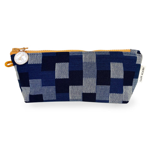 Skinny Zip: Denim Patchwork