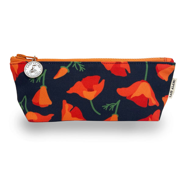 Skinny Zip: Poppy Charcoal