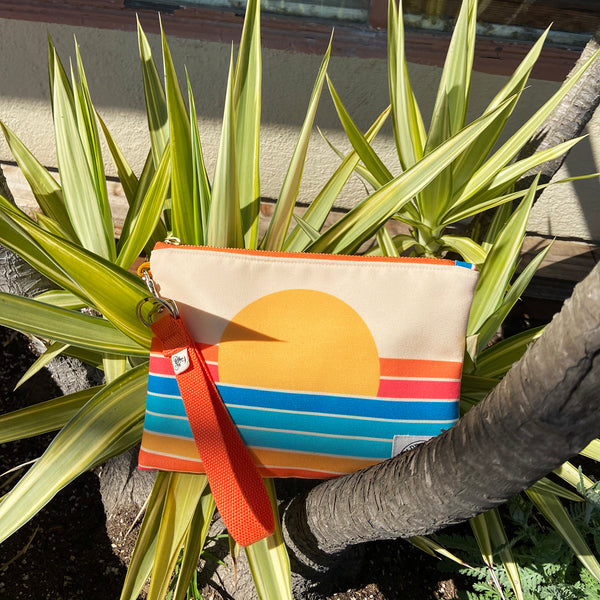 Miss Zip Wristlet: Sunrise